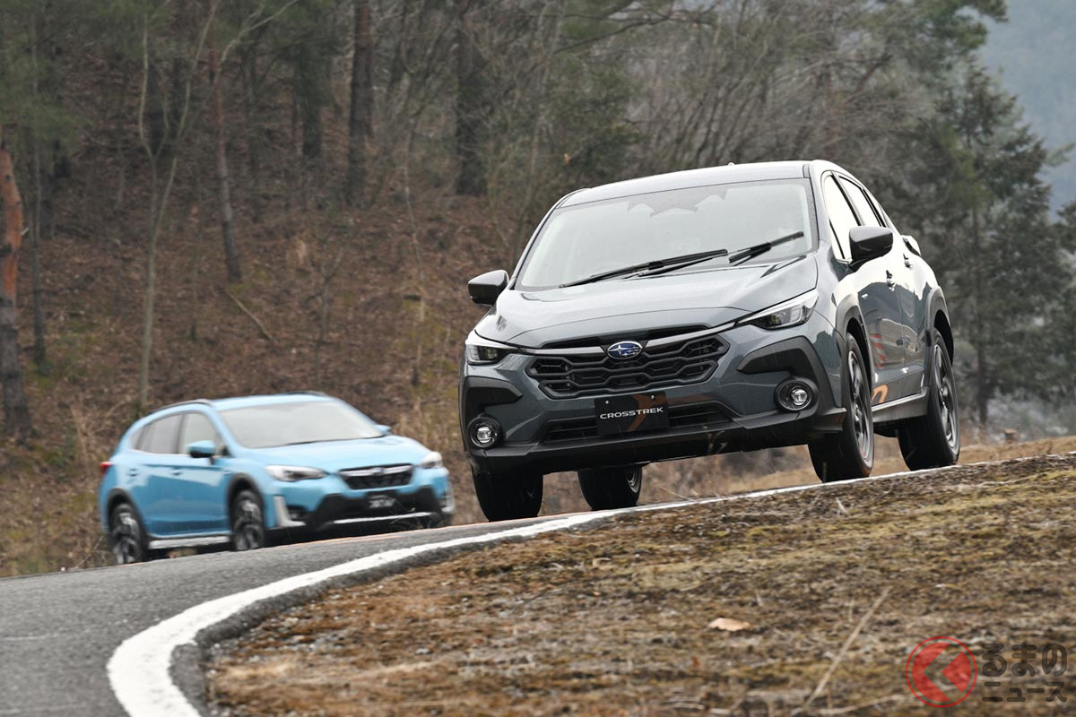 新型「クロストレック」と「XV」