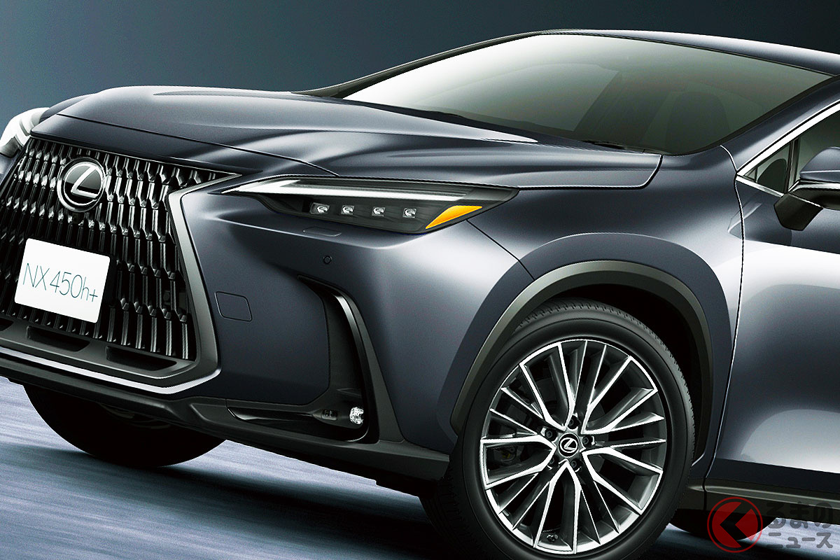 一部改良した、レクサス新型「NX」