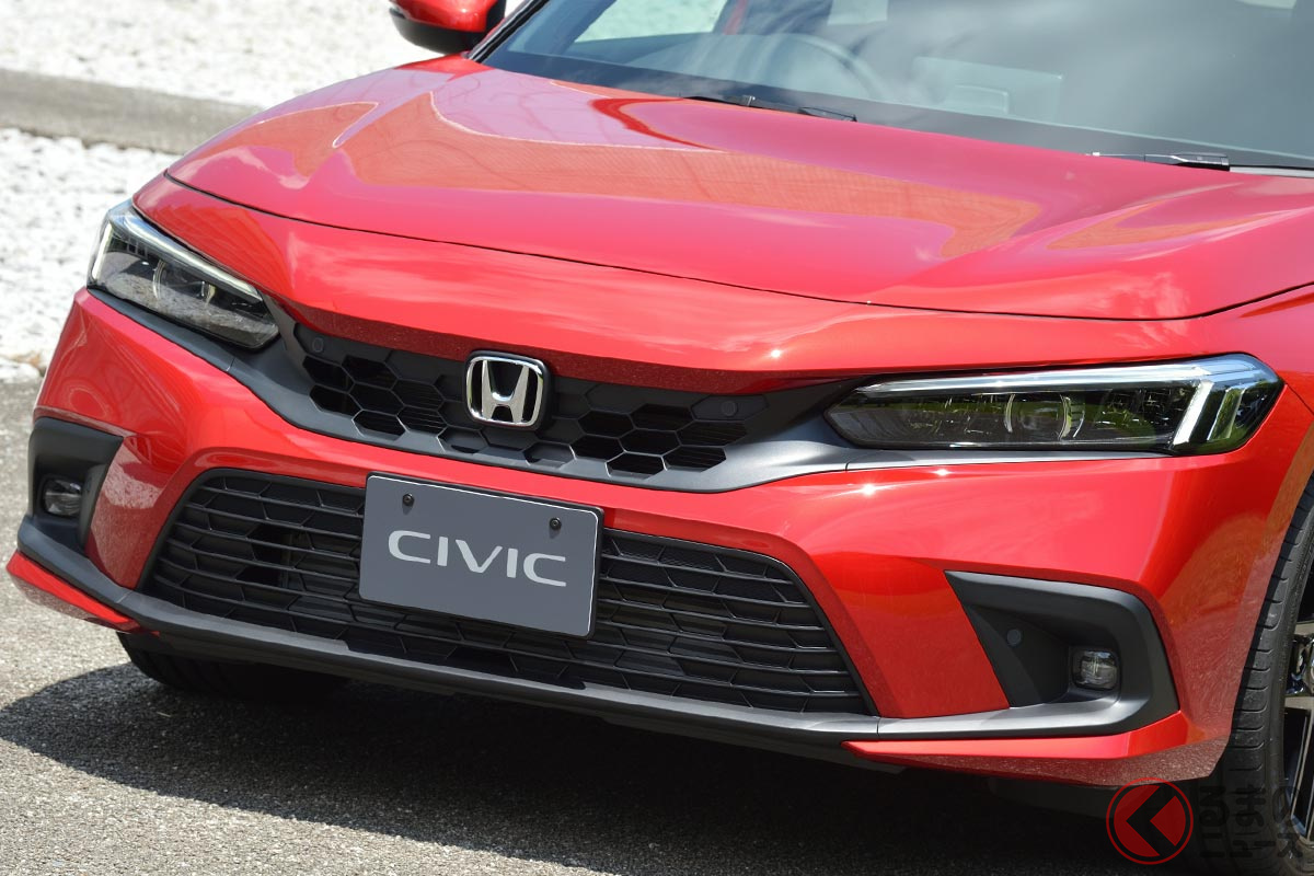 新規注文が停止されたホンダ「シビック」