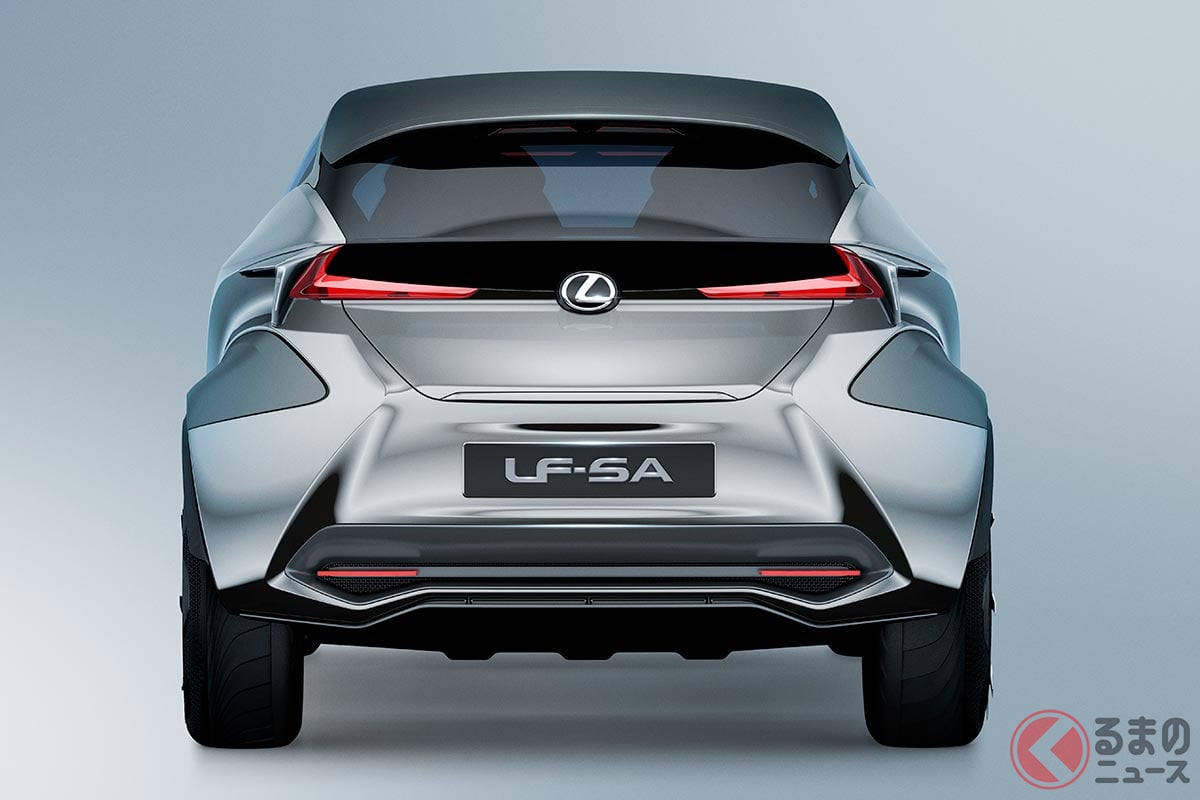 超小型のレクサス「LF-SA」(コンセプトカー)