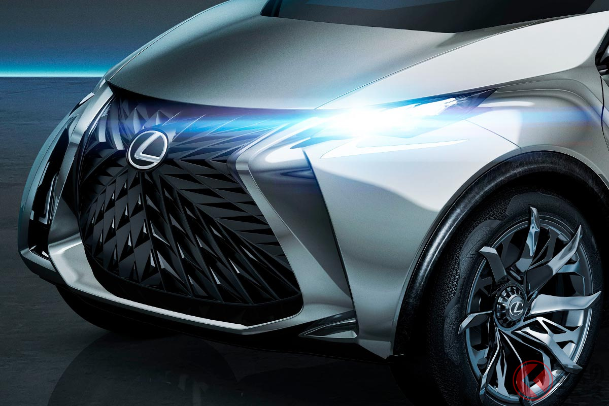 超小型のレクサス「LF-SA」(コンセプトカー)