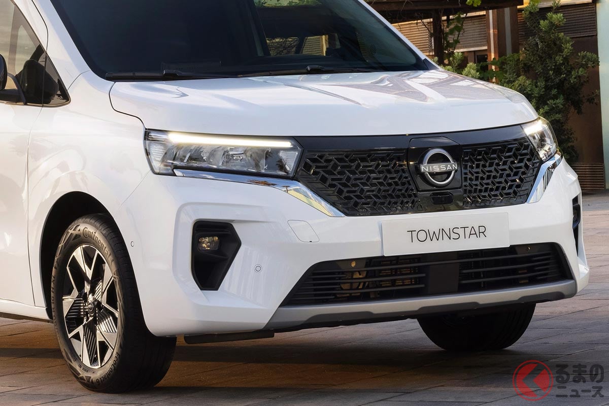 欧州で販売される日産の小型商用バン「タウンスター EV」