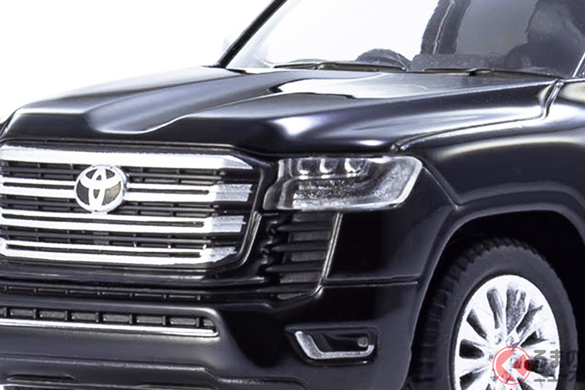 トヨタ「ランドクルーザー300」のミニカー。ディテールにとことんこだわった!