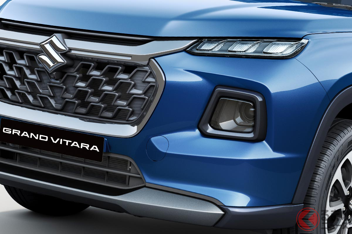 スズキの高級コンパクトSUV「グランドビターラ」(インド仕様)