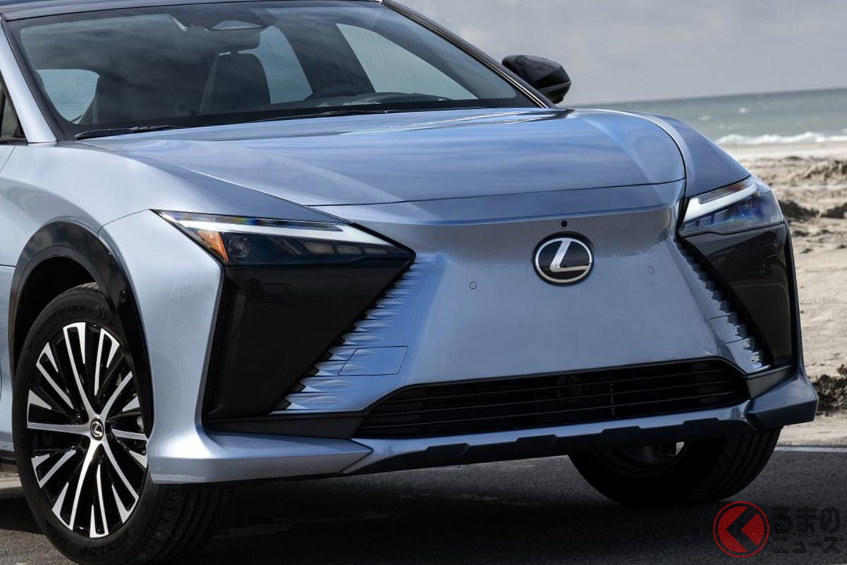 レクサスの新型高級SUV「RZ 450e」(米国仕様)