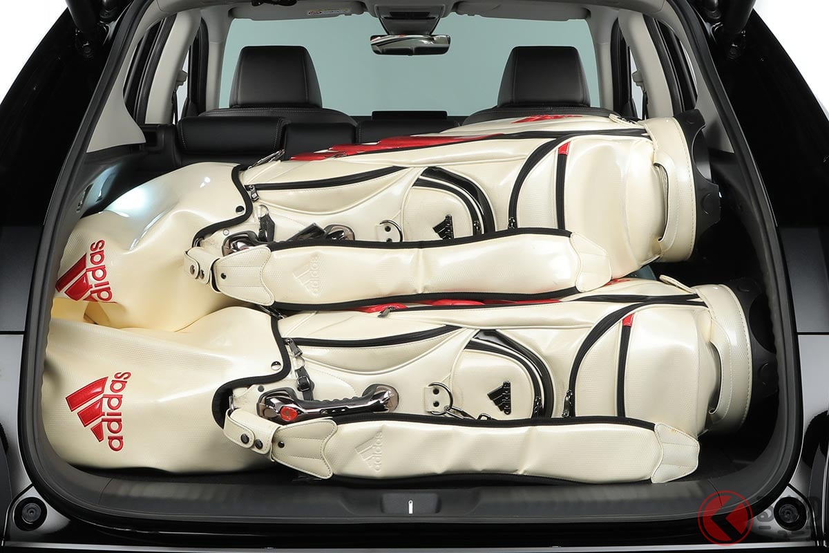 9.5インチのゴルフバッグが3個積めるホンダ新型「ZR-V」