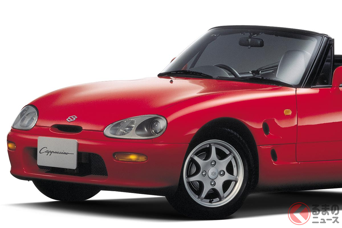 走りが楽しすぎるスズキの軽スポーツカー「カプチーノ」