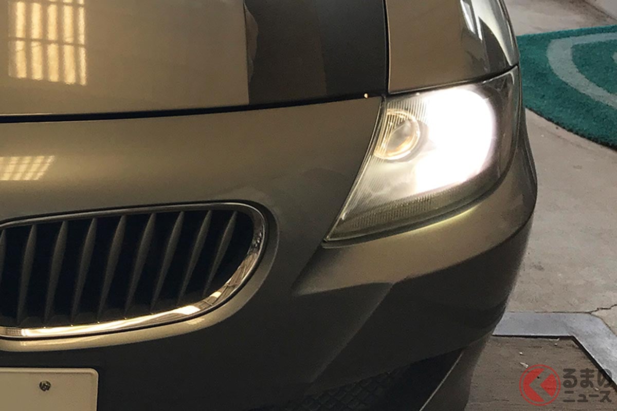 ヘッドライトが暗くなったらバーナー・バルブの換え時