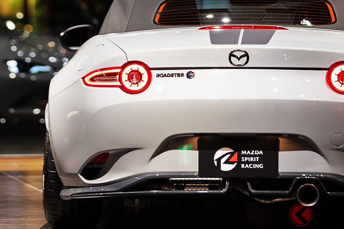 2リッターの走りが気になる! マツダ ロードスターコンセプト「MAZDA SPIRIT RACING RS concept」