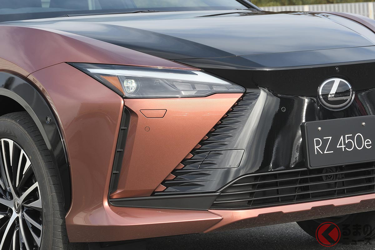 レクサスが発売した新型EV「RZ」