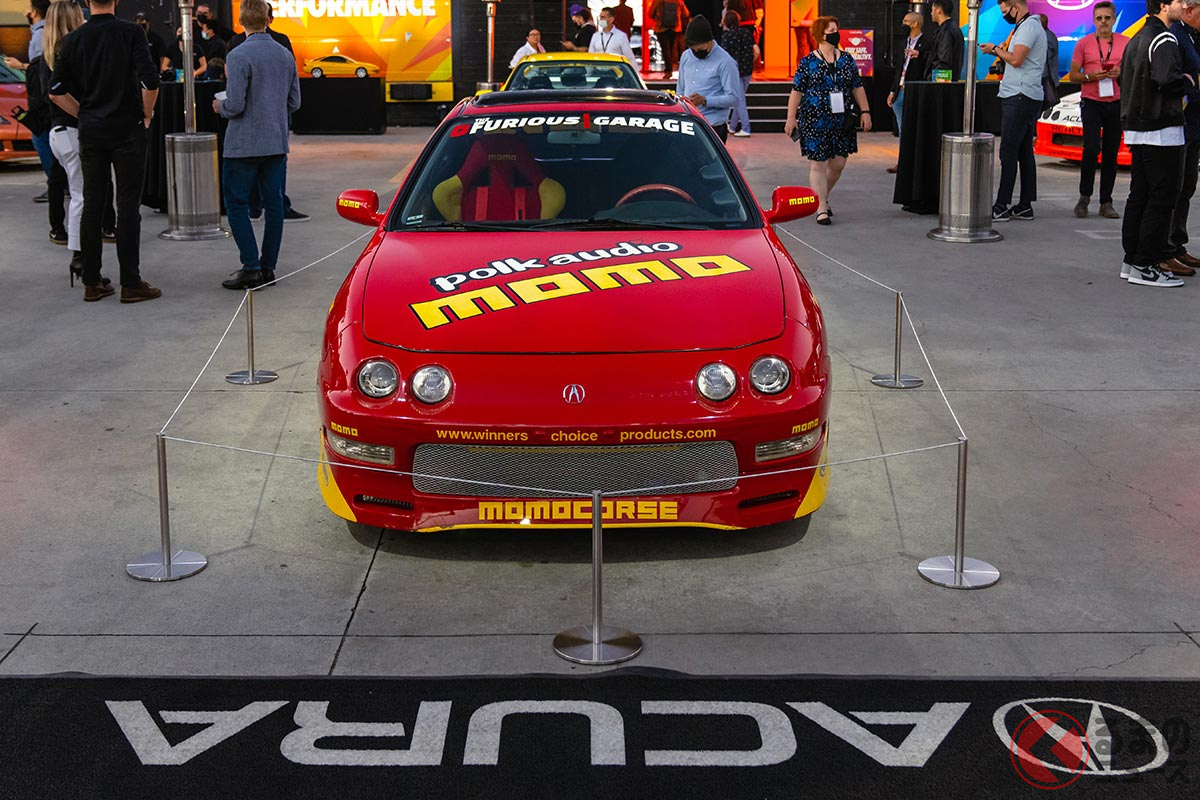 映画『ワイルドスピード』に登場したインテグラ