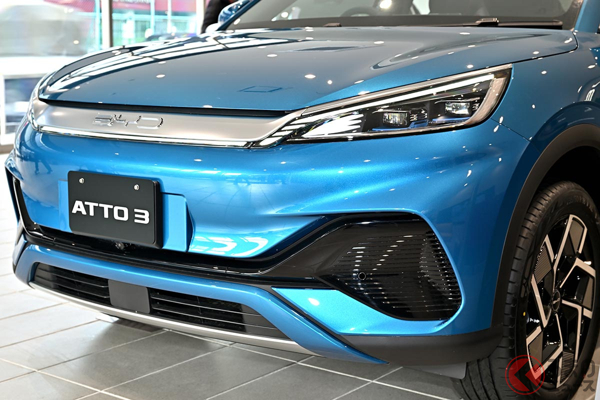 SUVタイプのEVとして日本上陸したBYD「ATTO 3」