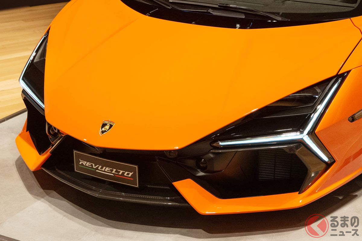 米国初公開されたランボルギーニ新型「レヴエルト」
