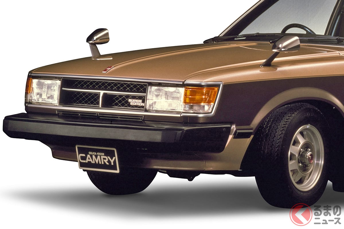 レトロな顔が新鮮! 1980年に登場した「カムリ」の前身モデル、その名も「セリカ・カムリ」!