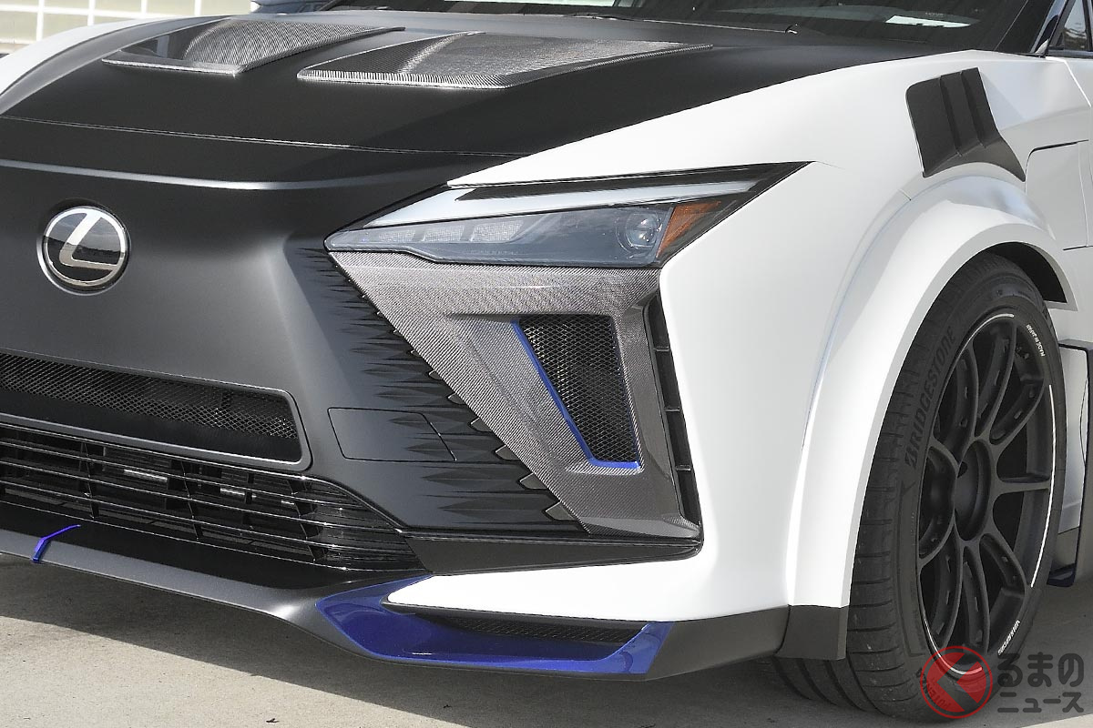 アグレッシブにカスタムされたレクサス「RZ スポーツコンセプト」
