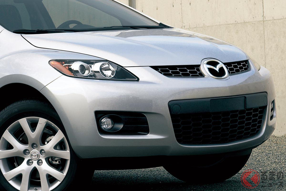 CXシリーズ最初のモデルとして登場したマツダ「CX-7」