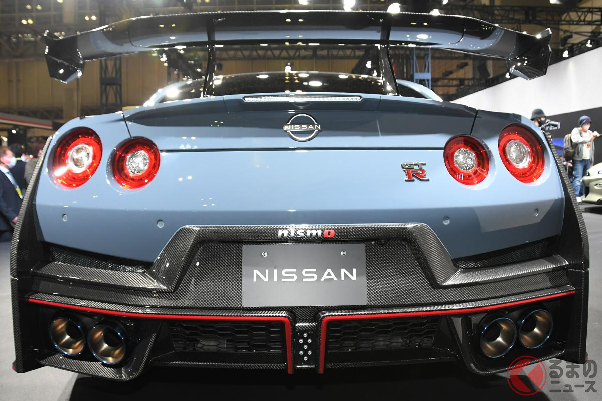 新マフラーを搭載した日産「GT-R 2024年モデル」