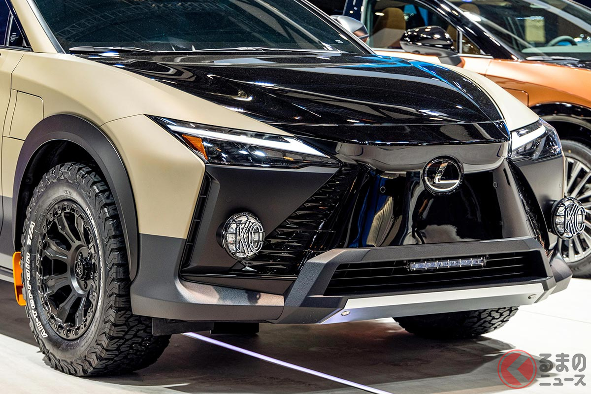 ゴツいレクサス新型SUV「RZ アウトドアコンセプト」世界初公開
