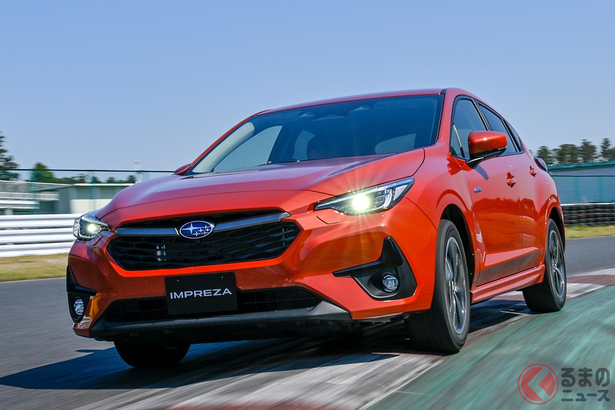 6代目となるスバル新型「インプレッサ」(プロトタイプ)