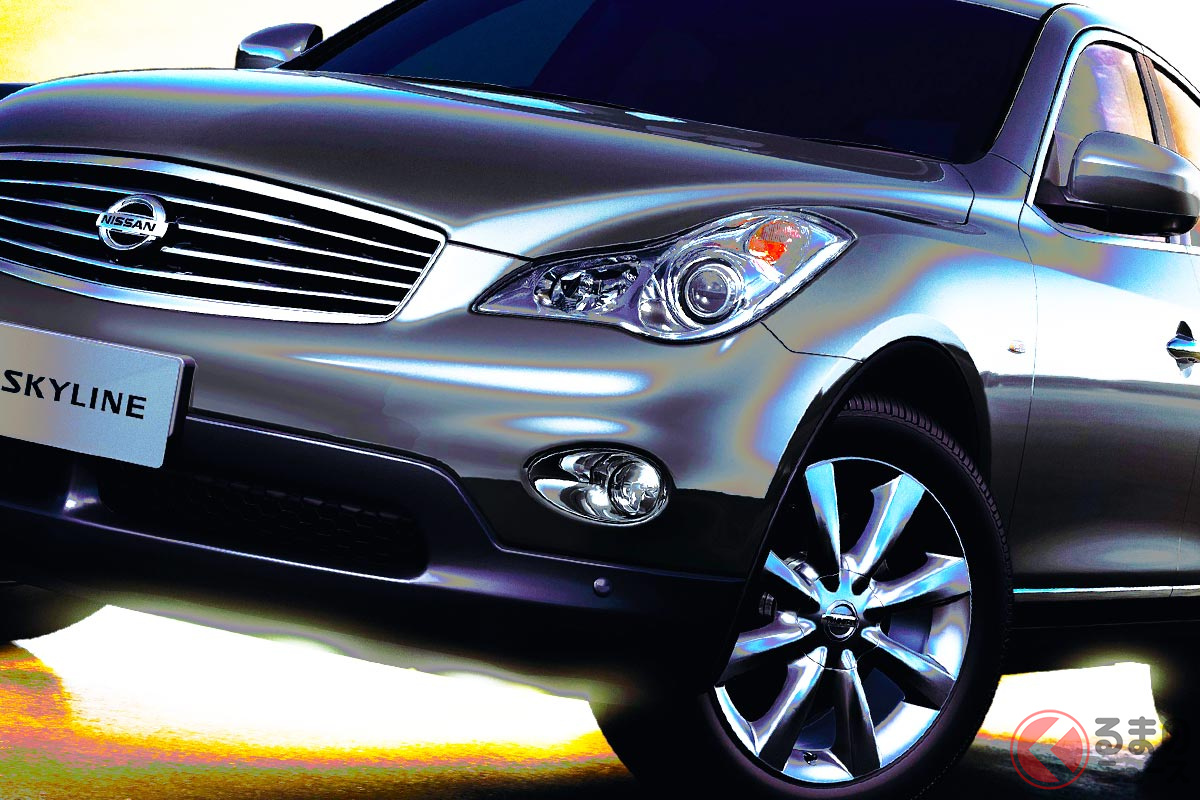 新型スカイライン…もしかしてクロスオーバーの復活に!?