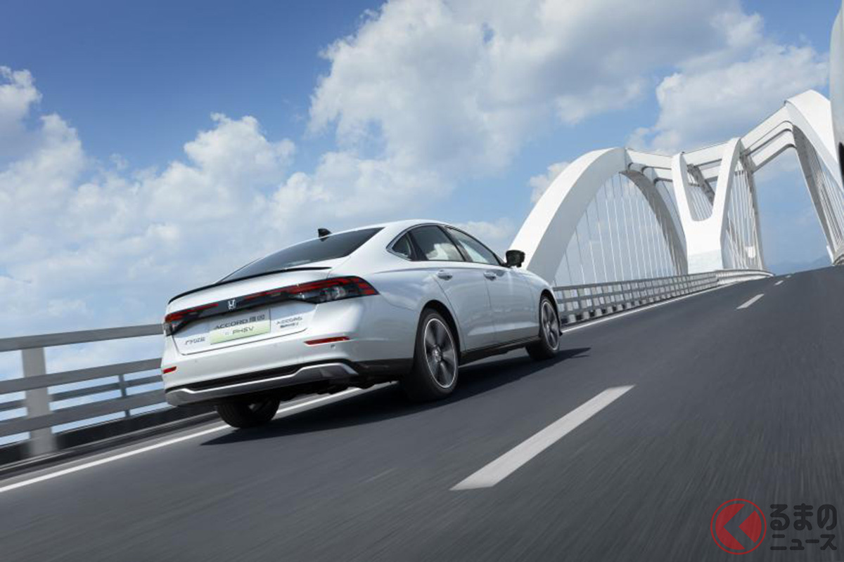 中国市場に設定された新型「アコードe:PHEV」