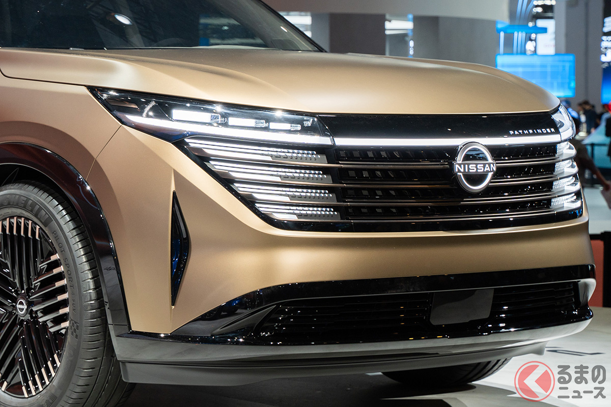 日産が次期型「パスファインダー」を世界初公開! 中国向けとなるその立ち位置とは?(撮影:加藤博人)
