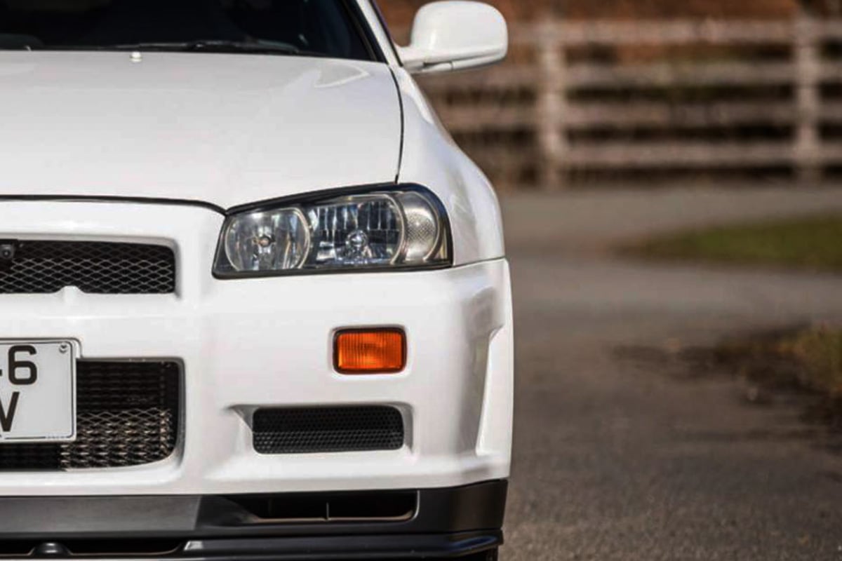 今回イギリスで出品される日産「スカイラインGT-R V・spec」（Photo：Classic Traderｓ／Silverstone Auctions）