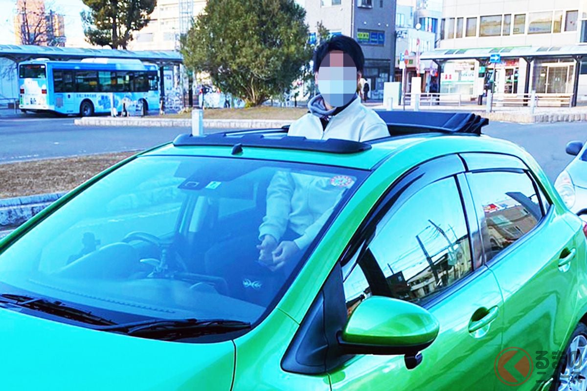 サンルーフが付いていないクルマに後付けは出来るの?(撮影:編集部)