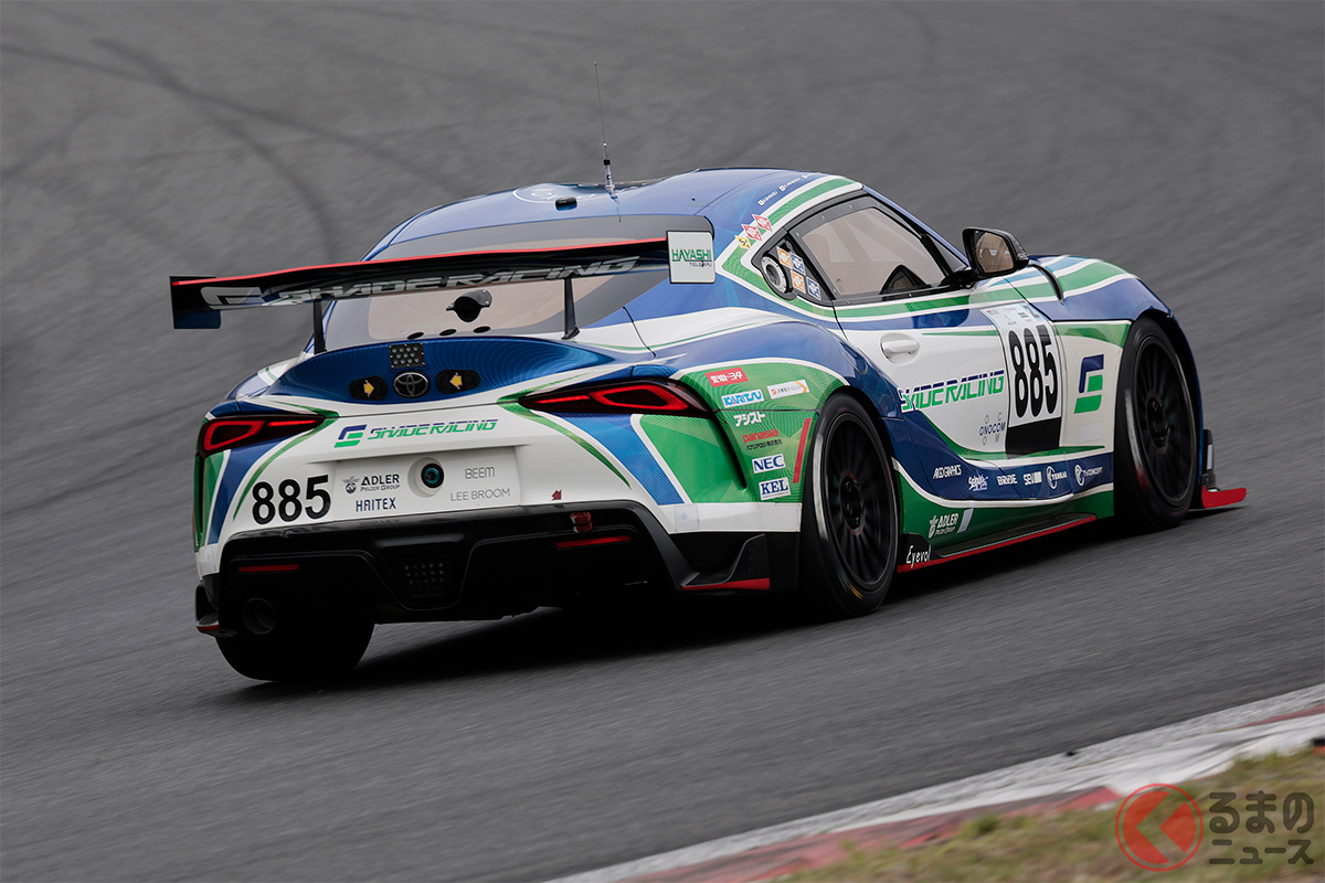 サーキットで走ってみると、ベースの「GRスープラ」と同じ設計思想でつながっていることを実感できる!