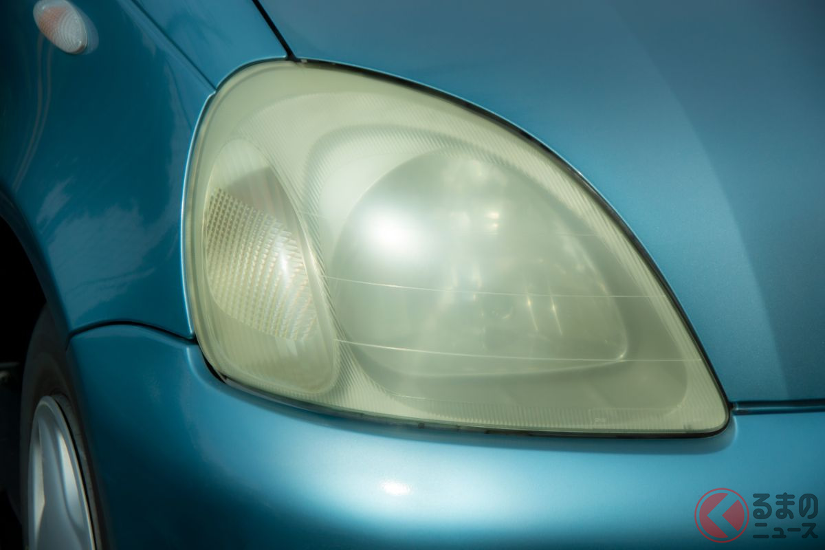 黄ばんだヘッドライトってどうしようもないの?