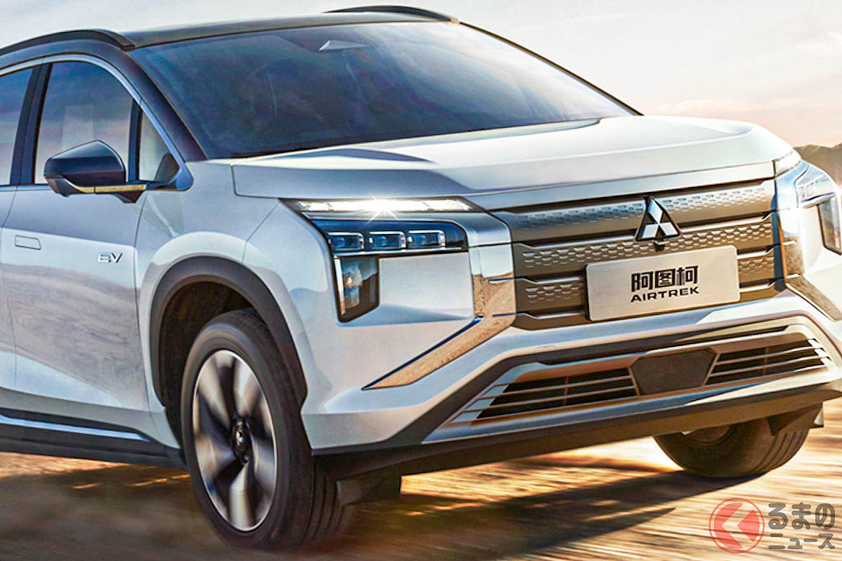 中国で販売される三菱「エアトレック」
