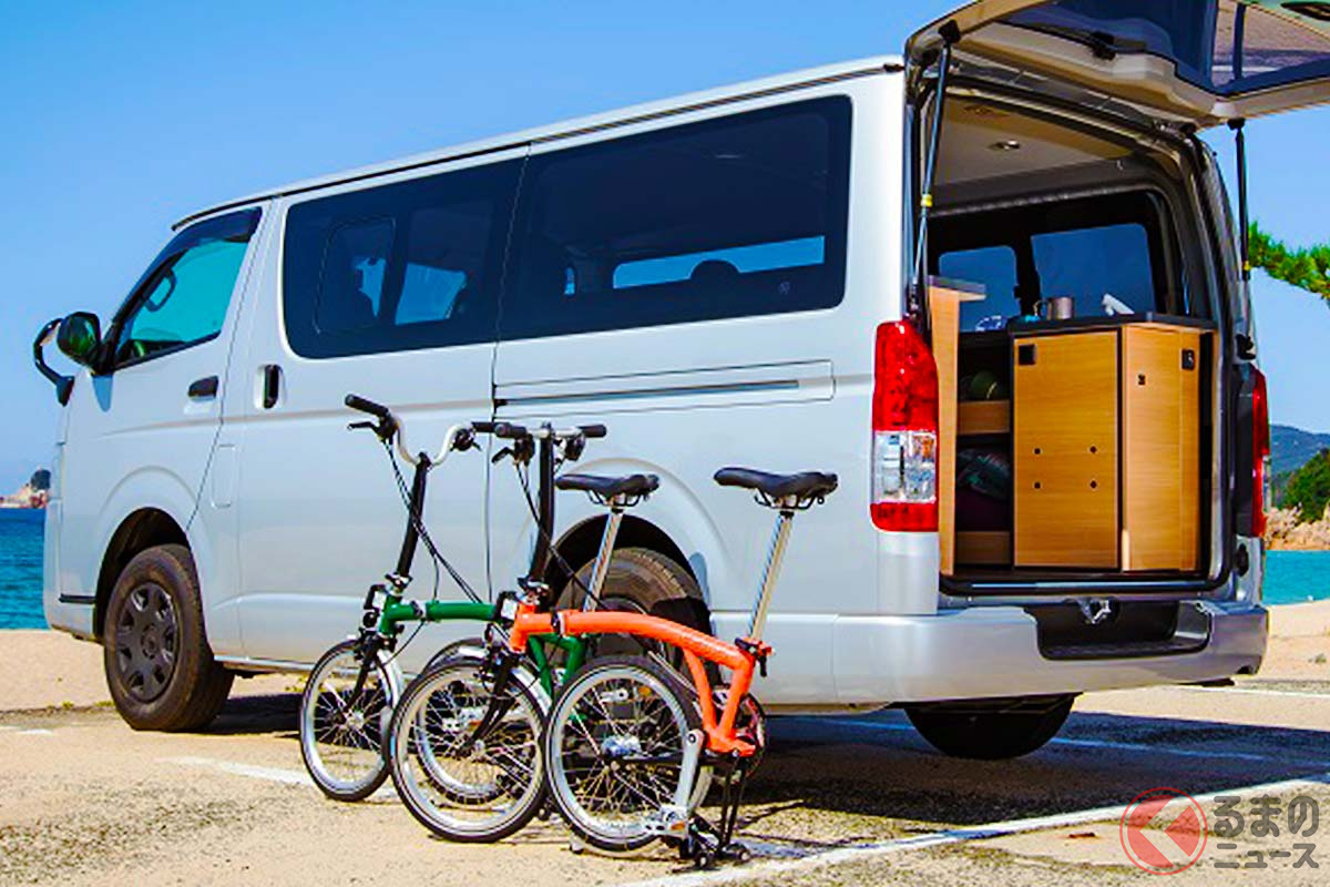 トヨタ「ハイエース」専用着脱シェルフユニットシリーズ「HACO×HACO」