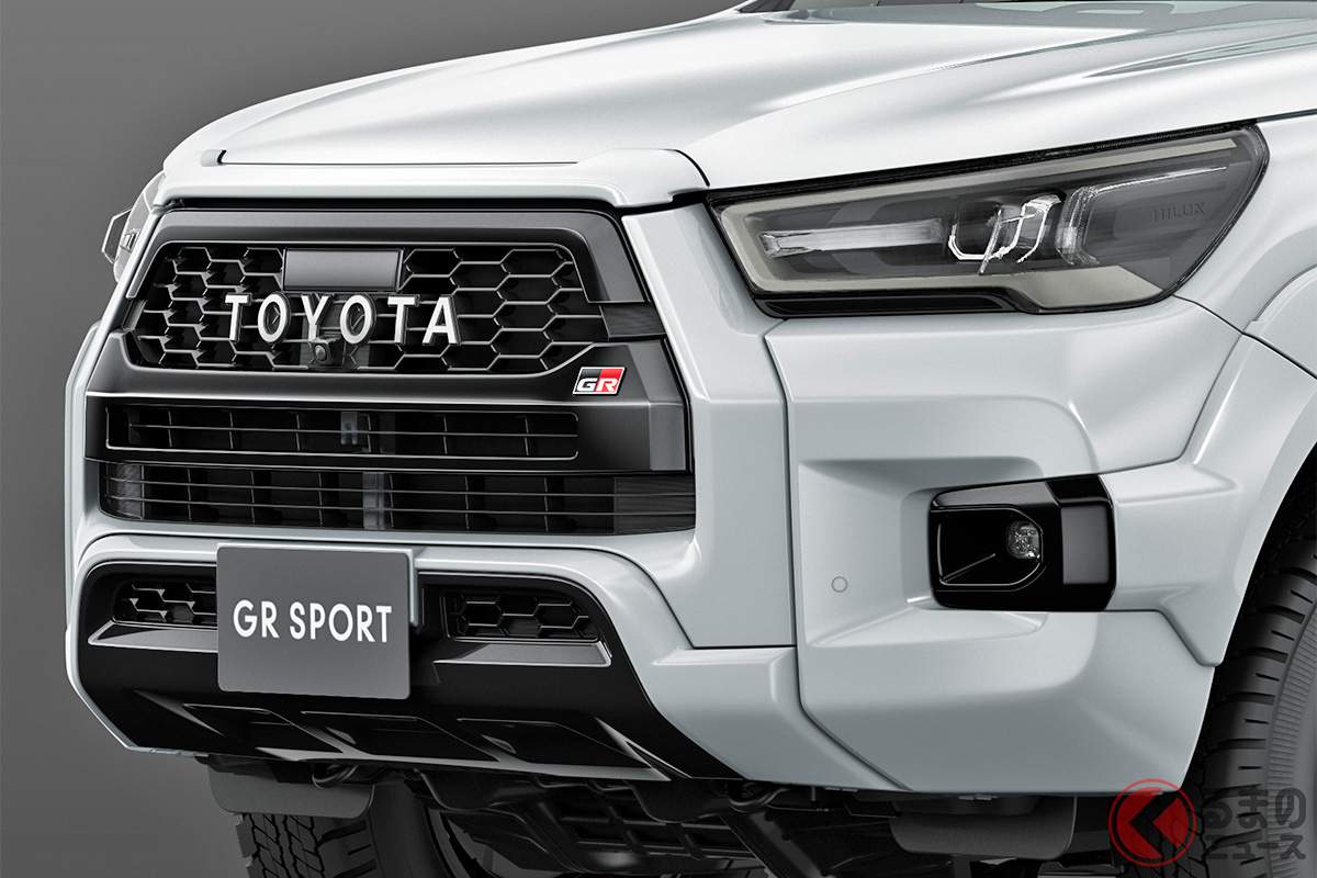 タイで製造され日本に輸入されているトヨタのピックアップトラック「ハイラックス」(写真は「ハイラックス GR SPORT」)