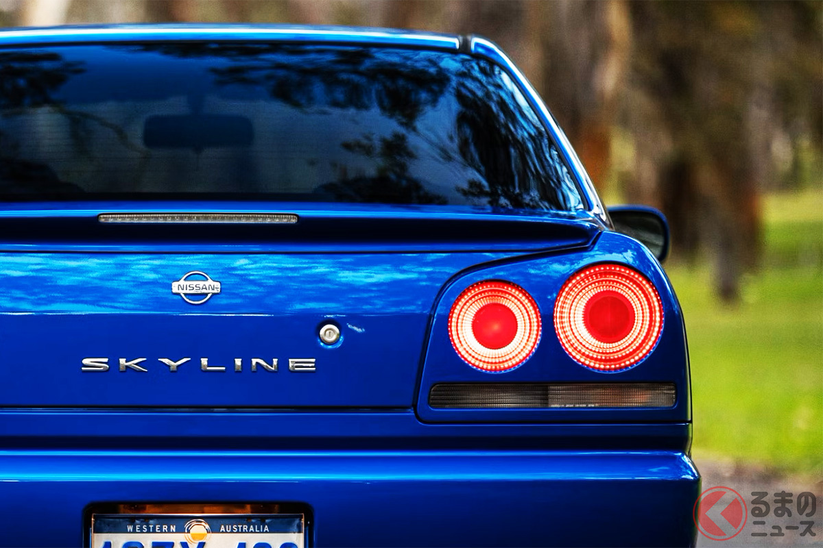 アメリカの「25年ルール」が解禁された日産「スカイライン(ER34)」 (画像:Collectingcars.com)