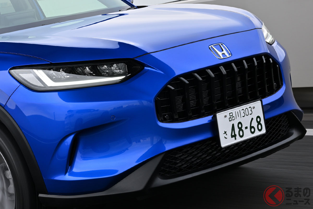 日本向けの「ZR-V」は縦グリルを採用