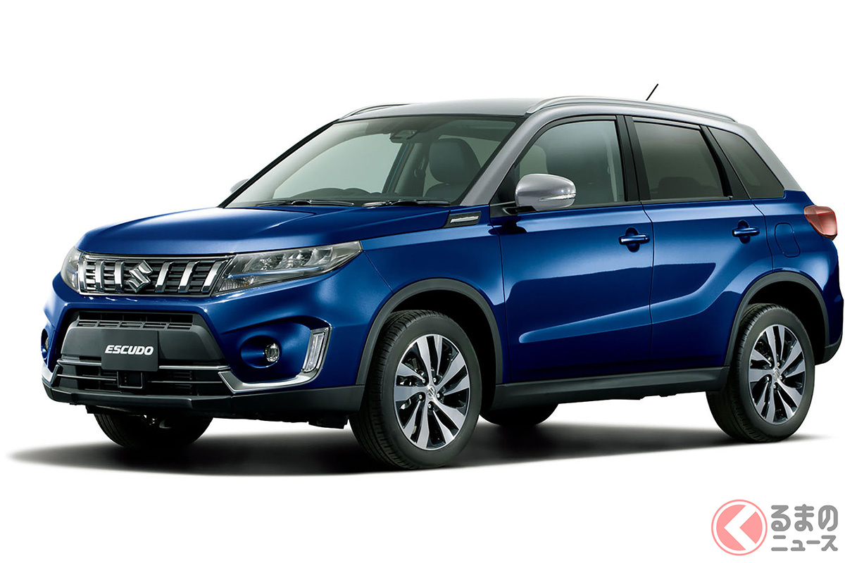 全長4m強とコンパクトなサイズとなるスズキ「エスクード」