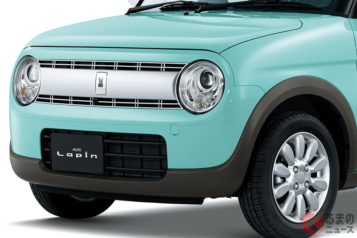 かわいい軽の代表格 スズキ「ラパン」