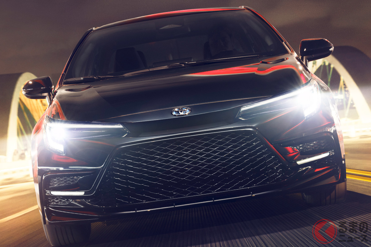 すげぇ…カッコいい! トヨタ新型「カローラ(2024年モデル)」に設定される「Nightshade Edition(ナイトシェイドエディション)」