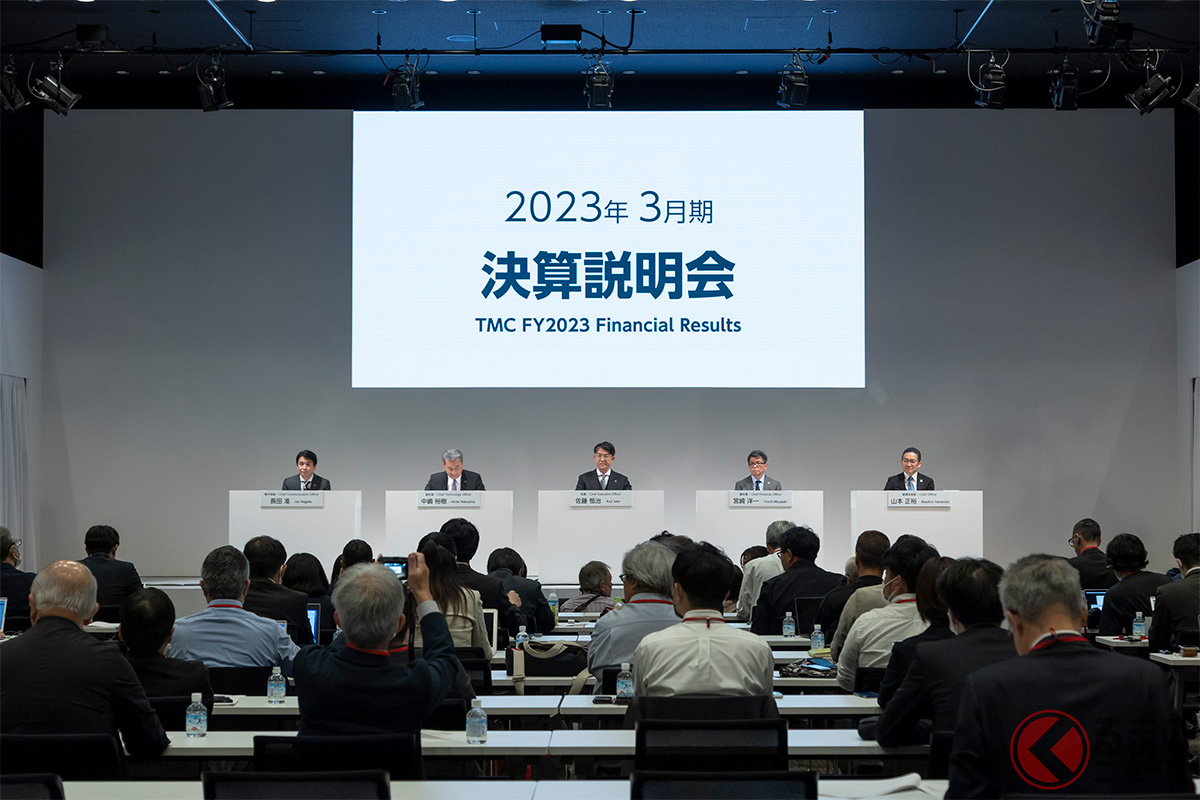 トヨタ「2023年3月期 決算説明会」の模様［2023年5月10日］