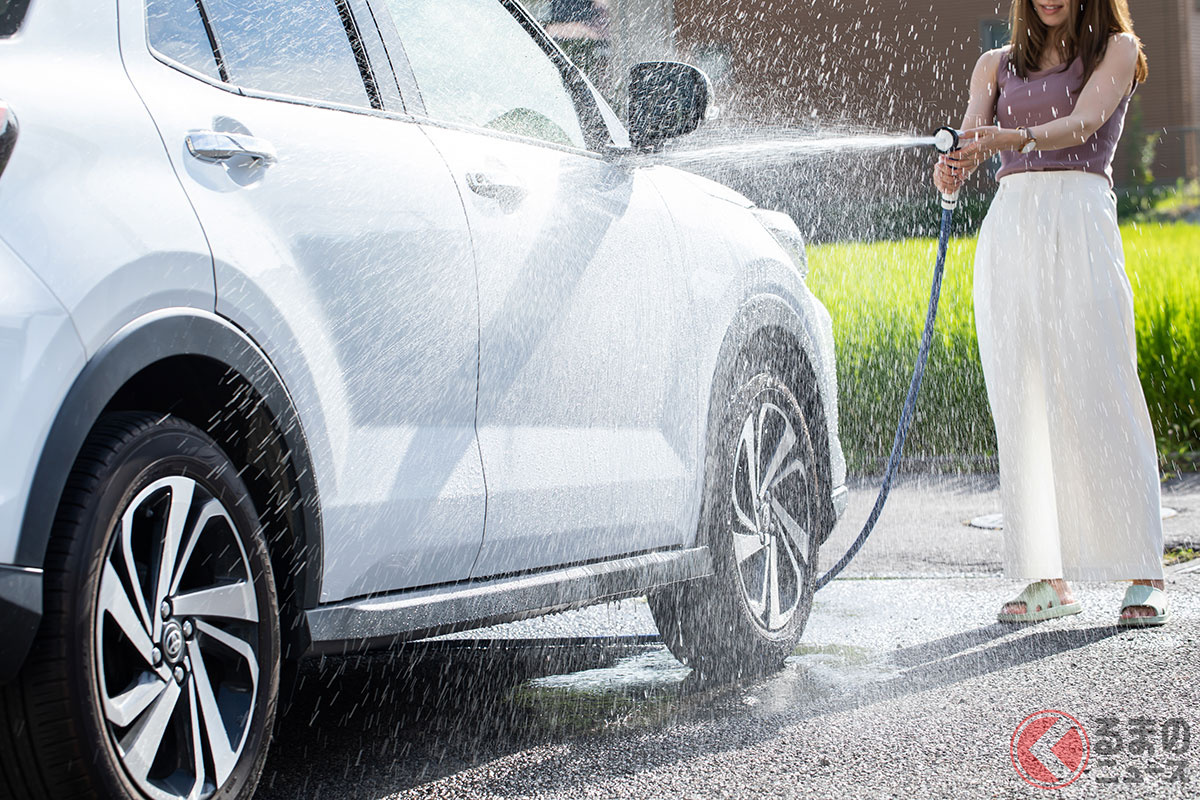 炎天下の洗車はなぜNG?