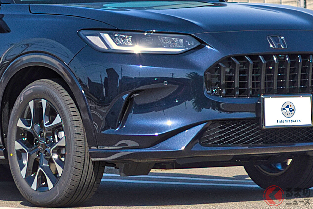 早速納車されたくるすぺさんの「ZR-V」(画像撮影・提供:くるすぺ(@grade_car_spec)さん)