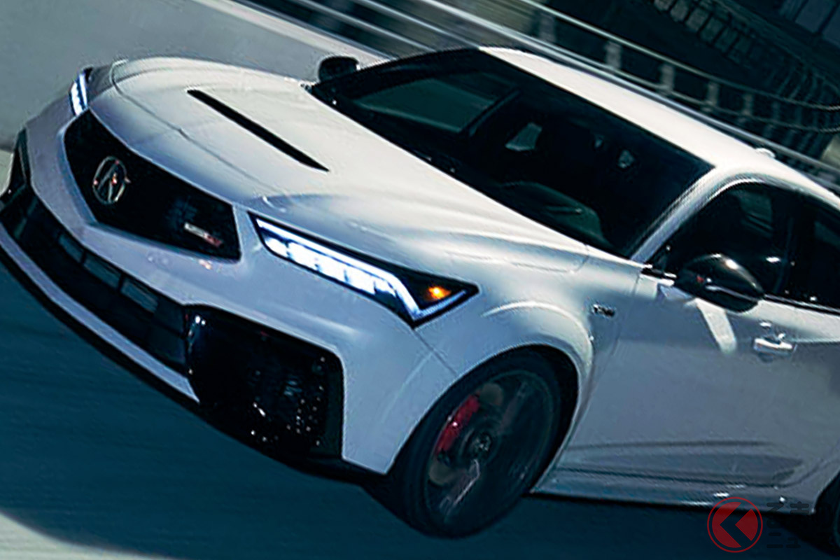 歴代最強の性能を誇る「インテグラ タイプS」