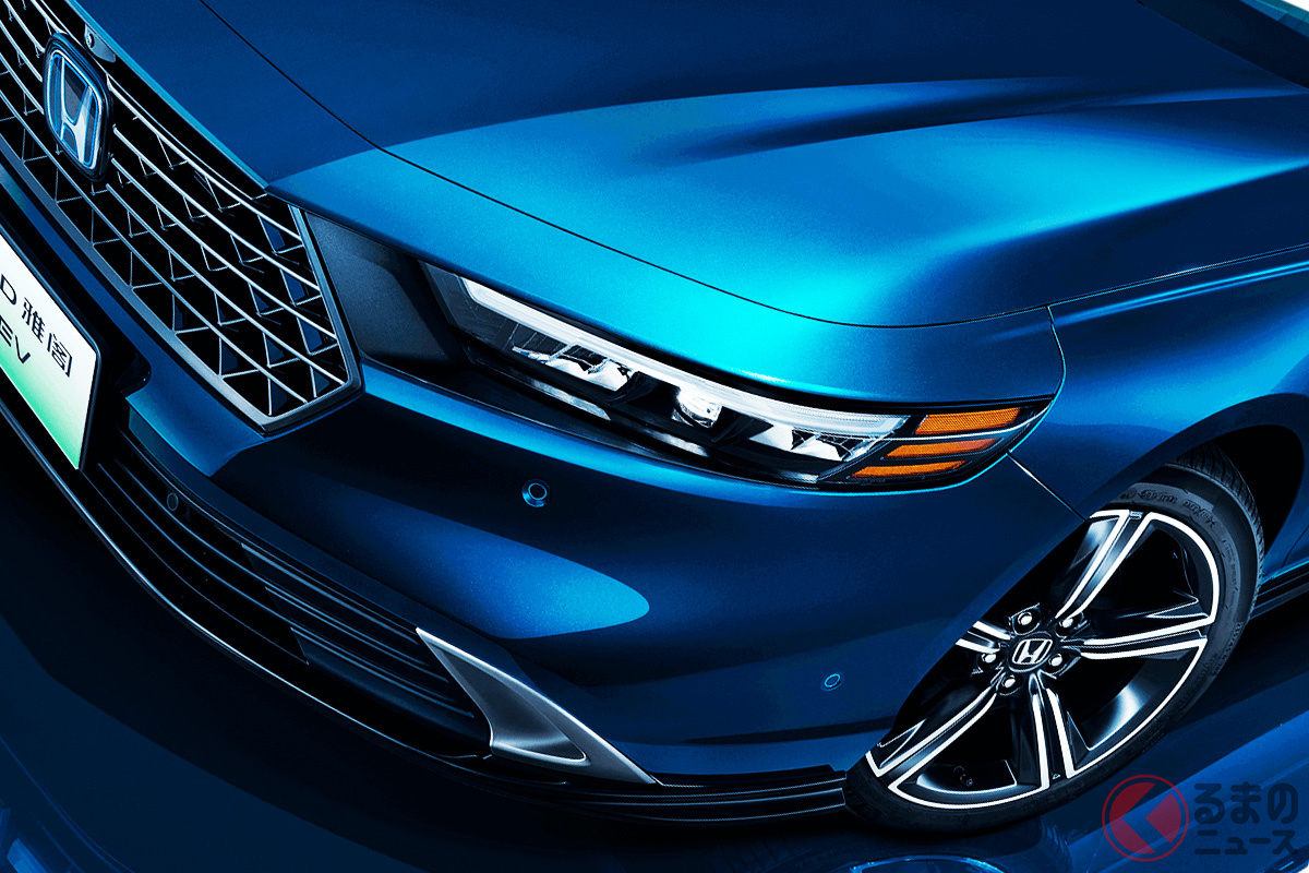 スタイリッシュなクーペデザインを採用する新型「アコード」