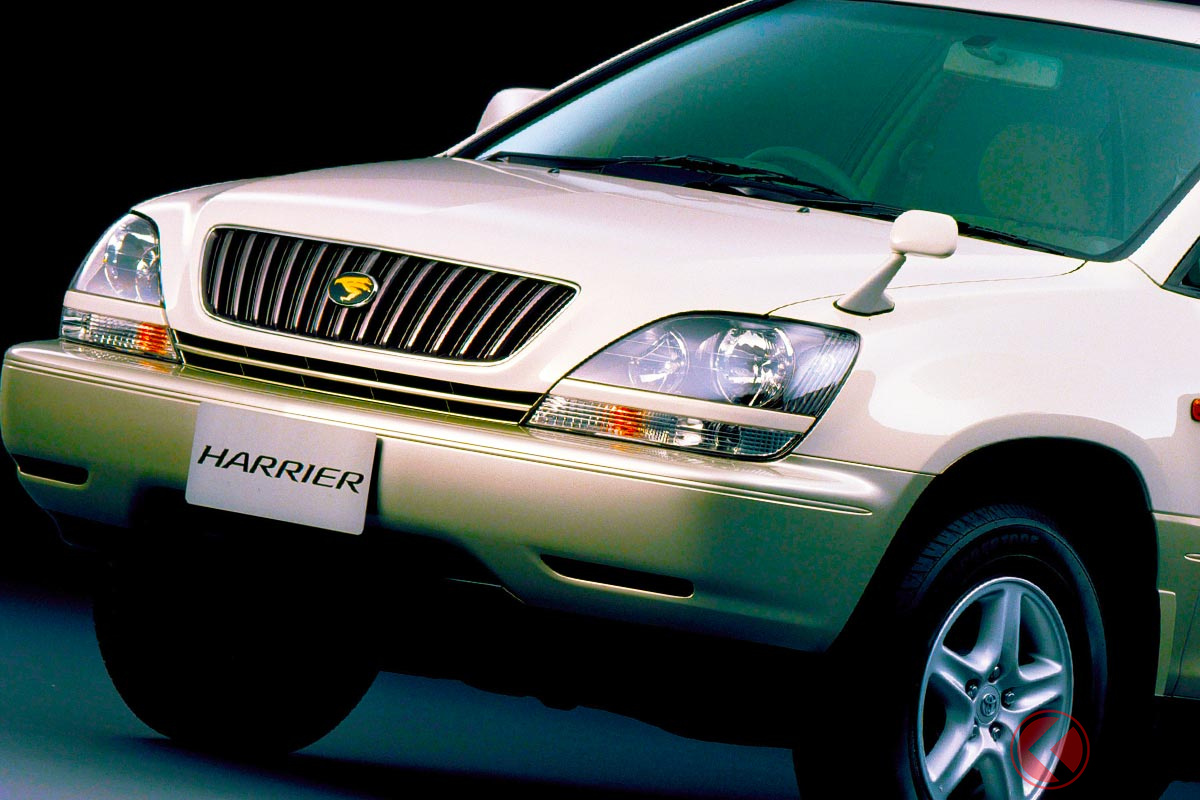 初代トヨタ「ハリアー」