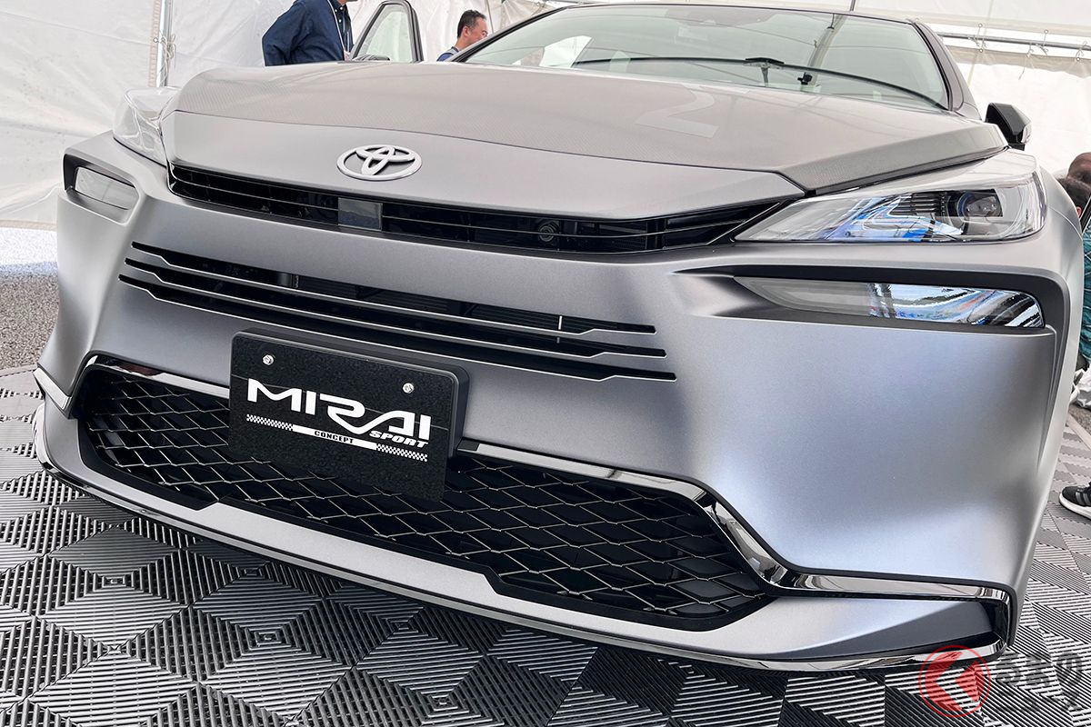 マジか! ミライの未来が見えた! トヨタ新型「ミライスポーツ」世界初公開!