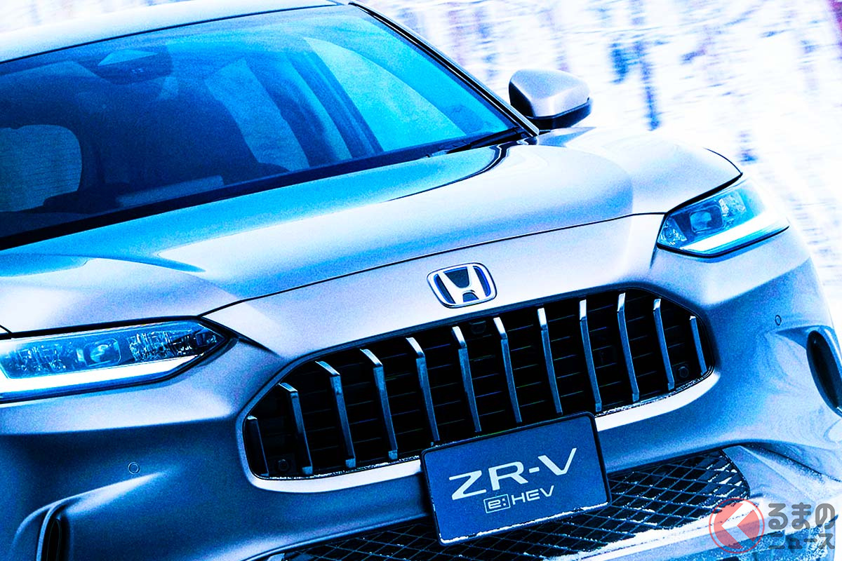 ホンダ新型「ZR-V」は縦グリルを採用