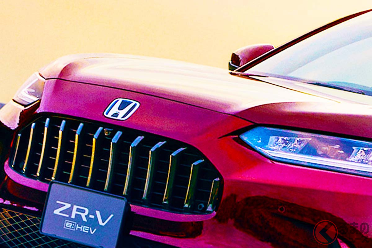 ホンダ新型「ZR-V」は縦グリルを採用
