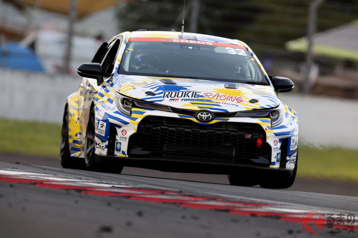 「液体水素」を燃料とする水素エンジンを搭載した「カローラ」