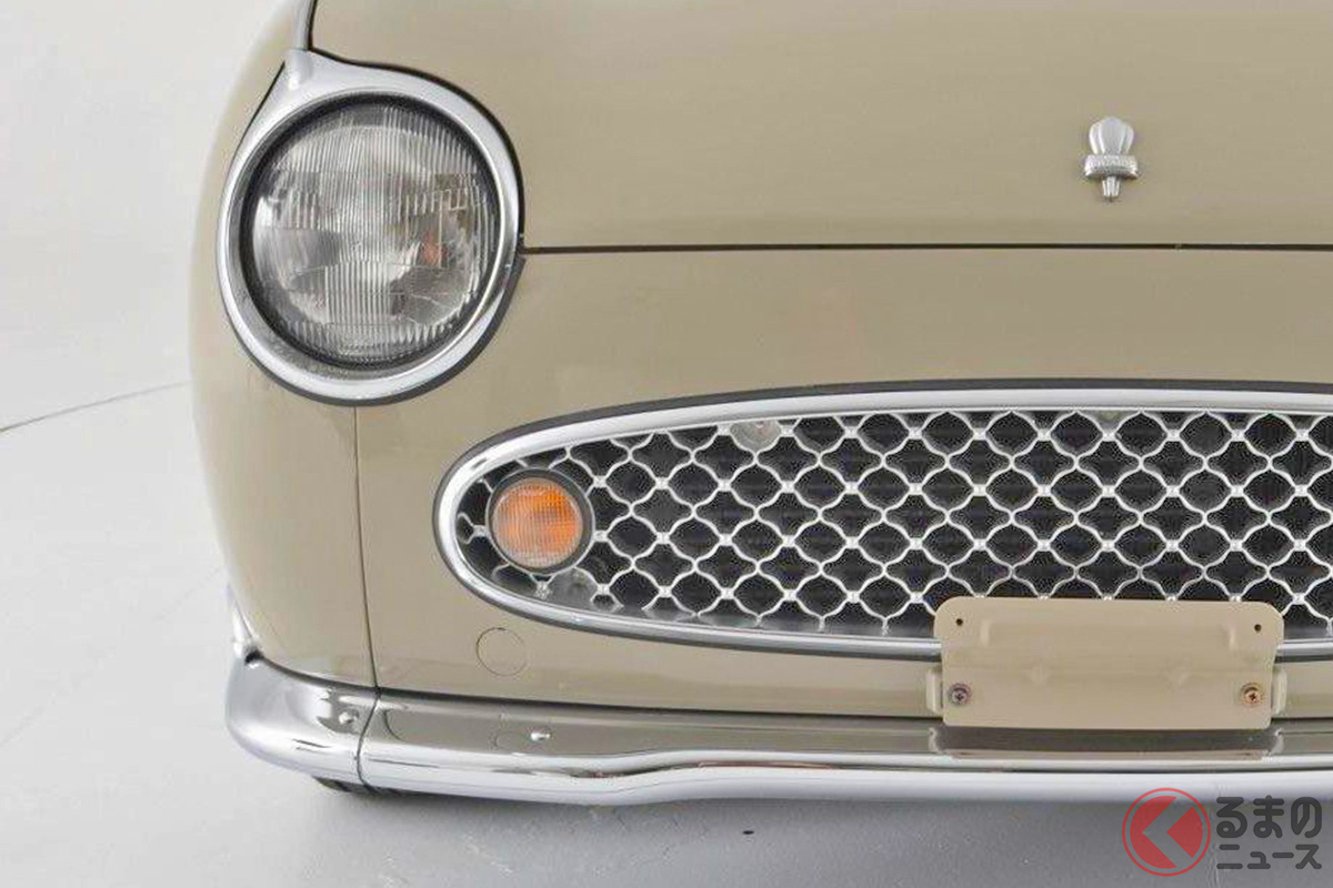 「Cars & Bids」に出品された1991年式の日産「フィガロ」