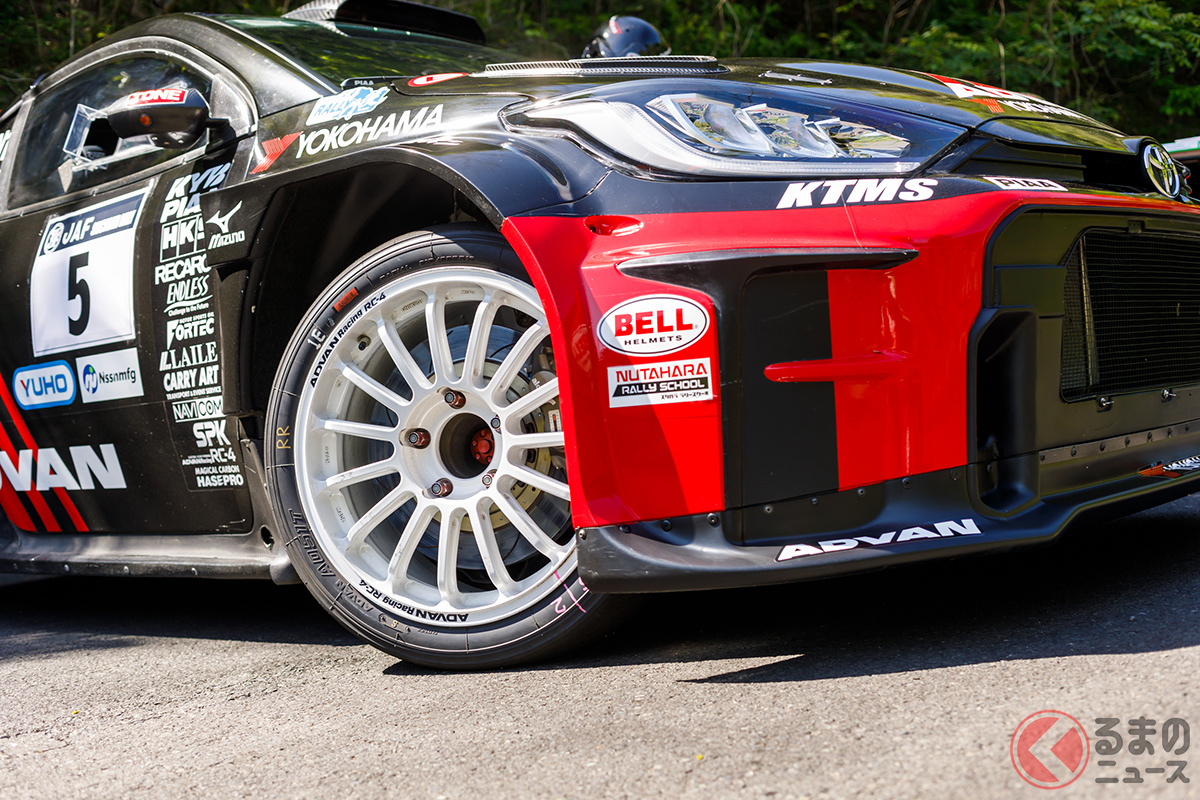 奴田原文雄・東駿吾組のGRヤリスRally2